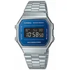 Bild von CASIO VINTAGE Chronograph A168WEM-2BEF, Quarzuhr, Armbanduhr,Damenuhr, Herrenuhr, Digitaluhr, Edelstahlarmband