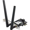 Bild von Asus PCE-AXE5400 WiFi 6E PCI-E Adapter Netzwerk-Adapter Kabelgebunden, WLAN zu PCI Express, 6Hz Band 160MHz, Bluetooth 5.2, WPA3, OFDMA, MU-MIMO, 2 Antennen