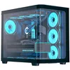 Bild von Aerocool PC-Gehäuse Aerocool P500C-G-BK-v1, Tower-Gehäuse, (Tempered