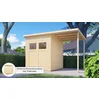 Bild von KONIFERA Gartenhaus Amrum 2, BxT: 340x199 cm, (Set), Inklusive Fussboden