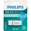 Bild von Philips USB Stick 512GB Speicherstick Snow weiß USB 3.0 USB-Stick
