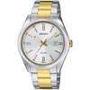 Bild von CASIO TIMELESS COLLECTION Quarzuhr MTP-1302PSG-7AVEF, Armbanduhr, Herrenuhr, Damenuhr, Datum, Edelstahlarmband, Neo-Display