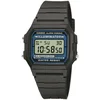 Bild von CASIO TIMELESS COLLECTION Chronograph F-105W-1AWYEF, Quarzuhr, Armbanduhr,Herren,Damen,Jugendliche,Digitaluhr, Resinarmband
