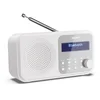 Bild von Sharp DR-P420 Tokyo weiß Digitalradio (DAB) (DAB+, UKW (FM), Tragbares Digitalradio, Bluetooth Lautsprecher, Dual-Alarm)