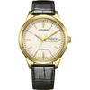 Bild von Citizen Automatikuhr NY4058-79XC NY4059-09AC, Armbanduhr, Herrenuhr, Mechanische Uhr, Lederarmband, analog, Tag
