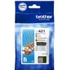 Bild von Brother LC-421 Value Pack Tintenpatrone (Packung, 4-tlg)