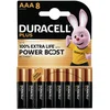 Bild von Duracell Duracell Plus Power Boost Micro (AAA)-Batterie Alkali-Mangan 1.5 V 8 Batterie