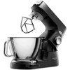 Bild von KENWOOD Küchenmaschine Titanium Chef Baker KVC85.004BK EasyWeigh -Waage, 1200W, schwarz, 1200 W, 5 l Schüssel, 3-teiliges Patisserie-Set,Flexi-Element, 3,5l & 5l Rührschüssel,Spatel