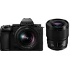 Bild von Panasonic DC-S5 IIX Gehäuse + S 20-60mm f3,5-5,6 + S 50mm f1 Systemkamera