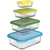 Bild von Joseph Joseph Auflaufform Nest Storage, Glas, (4-St), Borosilikatglas, 1 x 2,5 Liter, 1 x 1,3 Liter, 1 x 550 ml, 1 x 130 ml