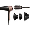 Bild von Remington Haartrockner Curl & Straight Confidence (D5706), 2200 W, 2.200 Watt, Ionenpflege, inkl. Stylingdüse, Diffusor & Rundbürste
