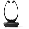 Bild von Nedis HPRF010BK Over-Ear-Kopfhörer (Balancekontrolle, kabellose Audioübertragung, Akkubetrieb, Wiederaufladung über Ladestation, Digital RF, 35 m Reichweite, individuelle Balancekontrolle, kabellos)