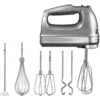 Bild von KitchenAid Handmixer 5KHM9212ECU CONTOUR SILVER, 85 W, 9 Stufen