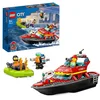 Bild von LEGO® Feuerwehrboot (60373), LEGO City Konstruktionsspielsteine, (144 St), Made in Europe