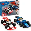 Bild von LEGO® F1 Williams Racing und Haas F1 Rennautos (60464), LEGO City Konstruktionsspielsteine, (92 St), Made in Europe