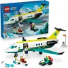 Bild von LEGO® Notfallrettungsflugzeug (60465), LEGO City Konstruktionsspielsteine, (403 St), Made in Europe