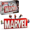 Bild von LEGO® MARVEL Logo & Minifiguren (76313), LEGO Super Heroes Konstruktionsspielsteine, (931 St), Made in Europe