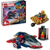 Bild von LEGO® Captain America vs. Thanos (76319), LEGO Super Heroes Konstruktionsspielsteine, (107 St), Made in Europe