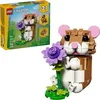 Bild von LEGO® Niedlicher Hamster mit Blume (31376), LEGO Creator Konstruktionsspielsteine, (166 St), Made in Europe