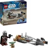 Bild von LEGO® Der Mandalorianer und Grogu auf ihrem Speeder Bike (75436) Konstruktionsspielsteine, (58 St), LEGO Star Wars