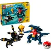 Bild von LEGO® SMART Play  Nachtaras und Knakracks Duell um die (72165) Konstruktionsspielsteine, (831 St), Meisterschaft, LEGO Pokémon, Mit SMART Brick kompatibel (nicht enth)