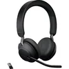 Bild von Jabra Evolve2 65 Stereo UC USB-A Bluetooth black Kopfhörer (Lautstärkeregelung, Batterieladeanzeige, Mikrofon-Stummschaltung)