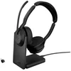 Bild von Jabra Evolve2 55 MS Stereo Headset inkl. Ladestation, MS 25599-999-889 Kopfhörer (inkl. Lade- und Dockingstation)