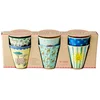 Bild von RICE A/S Aperitifglas Melamin Kinderbecher Set   6-tlg., robust & farbenfroh 9 cm