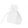 Bild von partydeco Geschenkbox, Geschenkbox für Gastgeschenke 6,5x3x9cm Braut 10 Stk Weiß
