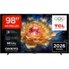Bild von TCL 98T8D Mini-LED-Fernseher (248 cm/98 Zoll, 4K Ultra HD, Smart-TV, Google TV, QD-Mini LED, AiPQ Pro Prozessor, 144Hz, Dolby Atmos, Apple AirPlay 2)