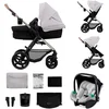 Bild von Kinderkraft Kombi-Kinderwagen MOOV 2 3IN1, mit EVA-Rädern
