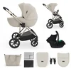 Bild von Kinderkraft Kombi-Kinderwagen PRIME 3 3in1, (Set), inkl. Babyschale MINK