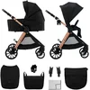 Bild von Kinderkraft Kombi-Kinderwagen VESTO 2 - 2in1, (Set, 10-tlg)