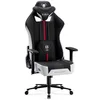 Bild von DIABLO CHAIRS Gaming-Stuhl X-Player 2.0 Stoff ergonomisch Honeycomb TiltTech 3D-Armlehnen (TiltTech System, Honeycomb, 3D-Armlehnen, 3 Größen: S/L/XL), Kopfstütze Lendenkissen Wippfunktion Metallbasis