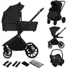 Bild von lionelo Kombi-Kinderwagen MIKA PLUS 3IN1, (Set), 3in1 Set mit Astrid i-size/XXL-Verdeck/Komfortable Dämpfung