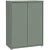 Bild von FORTE Schuhschrank Alice Springs, Schuhschrank, Platz für 15 Paar Schuhe, 2 Türen (B/H/T 74,5/99,1/34,9 cm) Stauraumschrank, Mehrzweckschrank, grifflose Front, Push to open