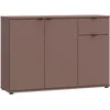 Bild von FORTE Sideboard Ganymede, Sideboard, Stauraum, Schublade, Metallgriffe, 4 Dekore, Breite 119,8cm
