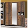 Bild von FORTE Kleiderschrank Clif (Maße: B/H/T ca. 156x205x52 cm) mit Spiegelauflage