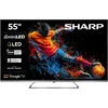 Bild von Sharp 4T-C55JPx QLED Mini LED-Fernseher (139 cm/55 Zoll, 4K Ultra HD, Smart-TV, Google TV)
