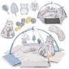 Bild von MoMi Spielmatte Pastel, 2-in-1 Spielmatte mit Bällebad, 30 Bälle inklusive