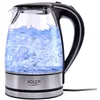 Bild von Adler Wasserkocher Adler AD1225 Wasserkocher 1,7 L Glas Edelstahl / schwarz / transparent