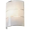 Bild von Lindby Wandleuchte Vincenzo, Glas Weiß IP20, 1 x 40 W