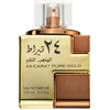 Bild von Lattafa Eau de Parfum 24 Carat Pure Gold, Glasflakon, Parfüm EDP, Damenduft