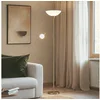 Bild von Lindby Stehlampe Elaina, Metall, Gold / Messing IP20, 1 x 15 W LED E27 + 1 x 8 W LED E14
