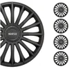 Bild von OMAC Radkappen Sparco 14 Zoll Roma Silber Grau 4tlg, (4-St) Einfache Installation, Haltbar
