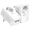 Bild von tp-link TL-PA7027P KIT Netzwerk-Adapter, AV1000 2-Port Gigabit Powerline Adapter mit Steckdose