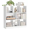 Bild von VASAGLE Bücherregal Standregal, Regal, Würfelregal, 30 x 97,5 x 100 cm, Wohnzimmer, horizontal, Regal, Standregal