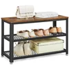 Bild von VASAGLE Schuhbank, Schuhregal, 73 x 30 x 45 cm (L x B x H)