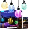 Bild von Govee LED Lichtleiste Govee Outdoor-Lichterkette mit klaren Leuchtmitteln