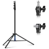 Bild von Neewer ST-400AC 4m Lichtstativ, Luftgepolstertes Heavy Duty Metallstativ Lampenstativ (Höhenverstellbar 137 400cm, Tragfähigkeit: 3kg, für Fotografie Lampen)